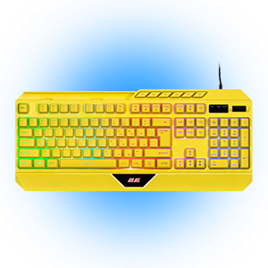 Ігрова клавіатура 2E Gaming KG315 RGB USB Yellow